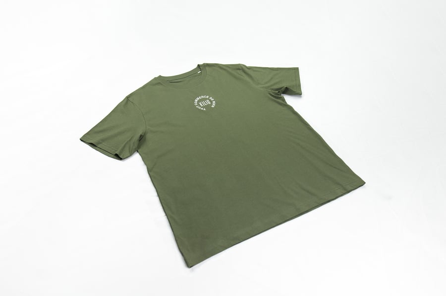 Image of T-SHIRT KHAKI - CREATION CIRCLE