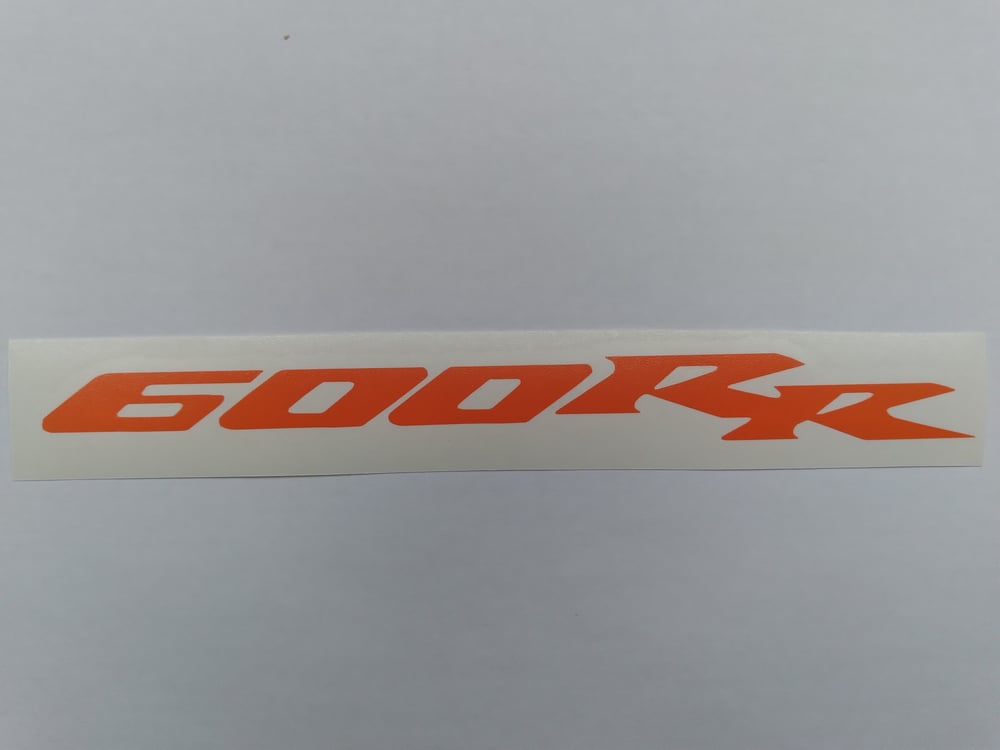 Image of Honda CBR 600RR Decals (Orange)
