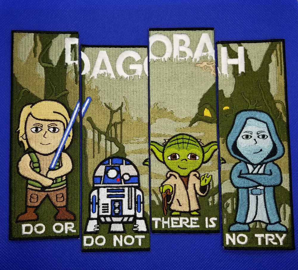 Dagobah 4-piece puzzle patch