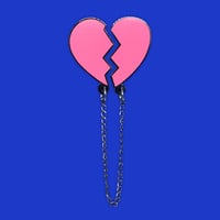 Image 2 of Broken Heart Pin