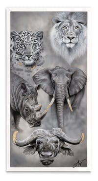 Image 1 of Wild Currency - Acrylic Painting 