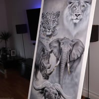 Image 4 of Wild Currency - Acrylic Painting 