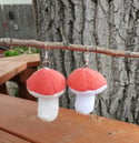 Plush Mushroom earrings 