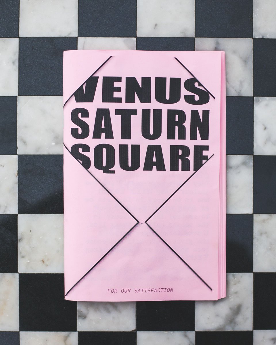 VENUS SATURN SQUARE Smut Zine #0