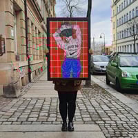 Image 2 of 'ALLES & NICHTS' acrylic painting (70x90)