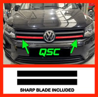 Self dechrome kit with blade for Mk4 Vw caddy facelift 