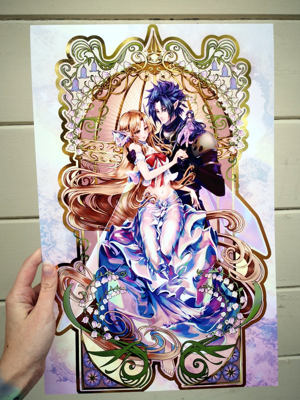 DISCONTINUED: SAO Nouveau Foil Print