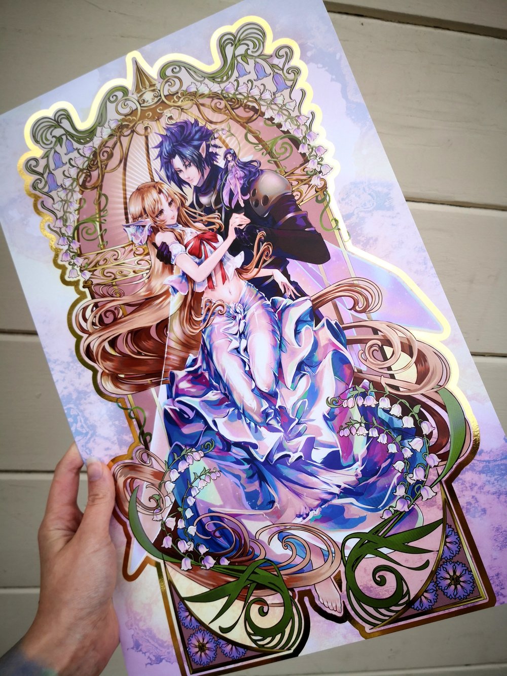 DISCONTINUED: SAO Nouveau Foil Print