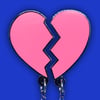 Broken Heart Enamel Pin
