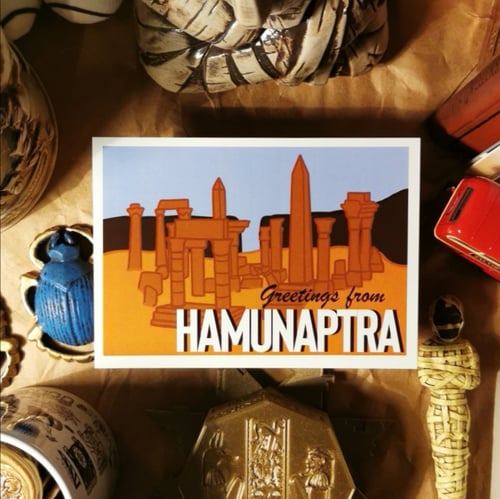 Image of The Mummy Location Postcards