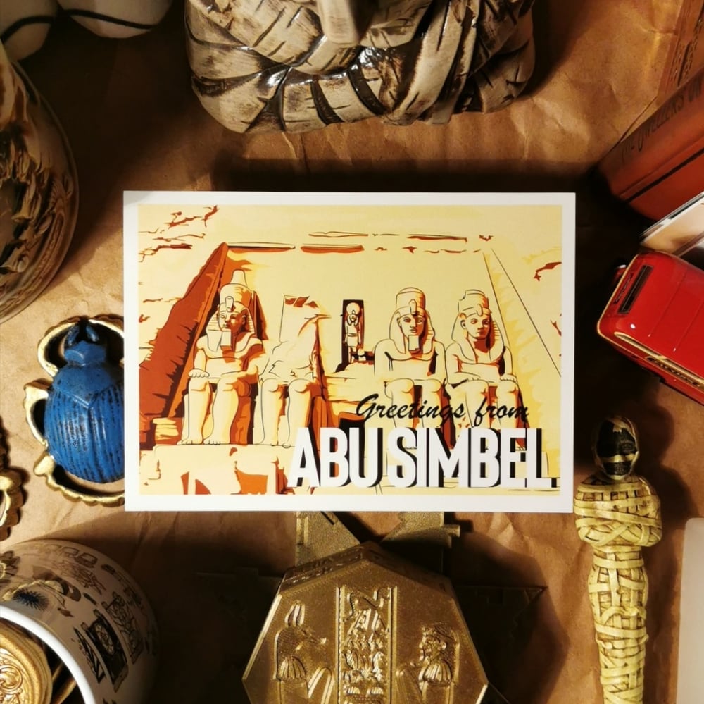 Image of The Mummy Location Postcards