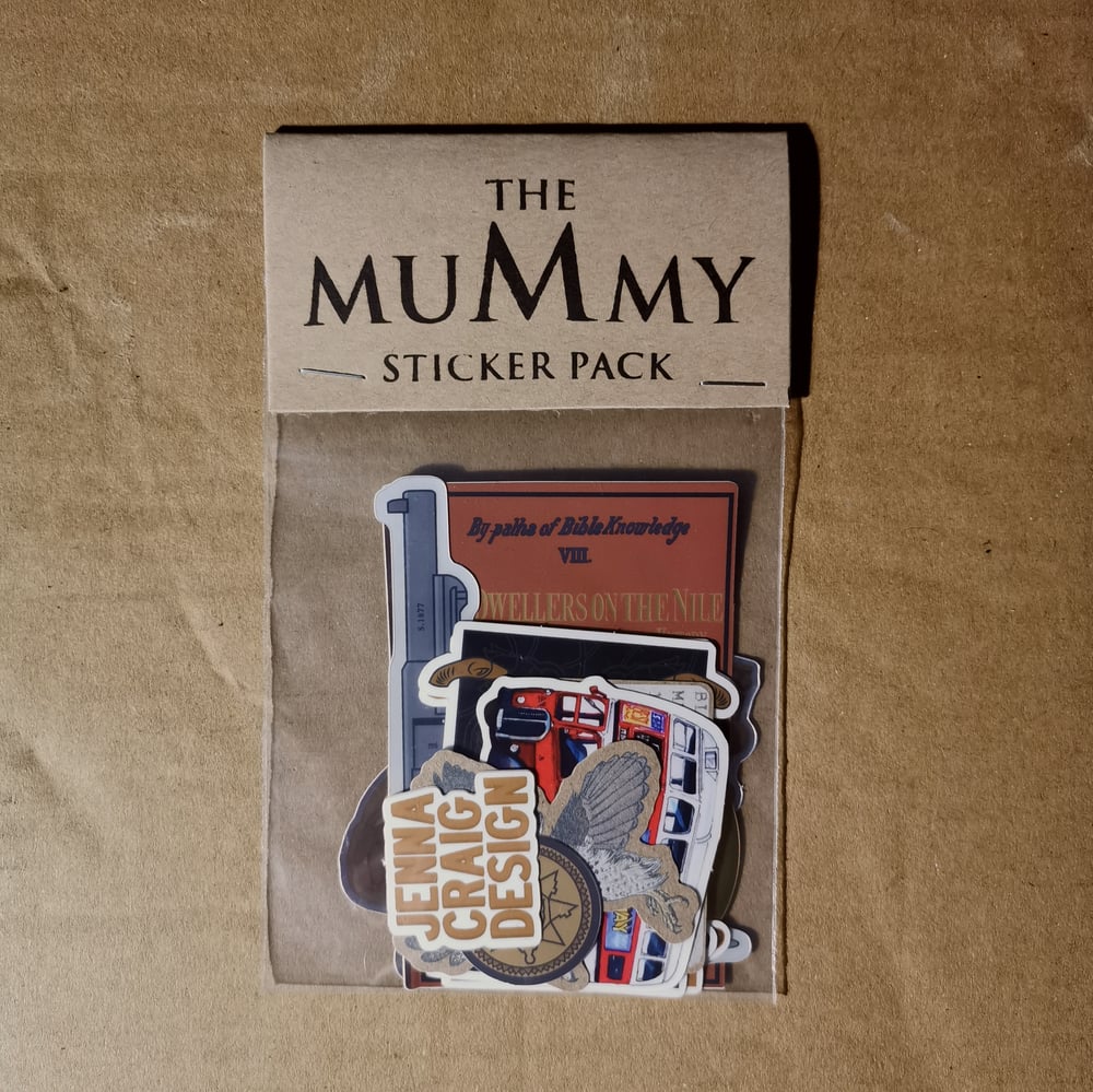 Image of The Mummy Sticker Pack