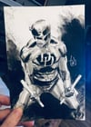 DAREDEVIL INK WASH DRAWING