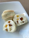 Orange White Chocolate Truffles in a box