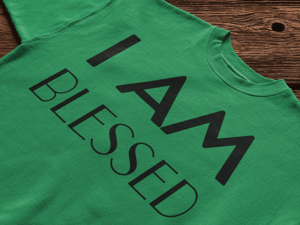 Image of Unisex I AM BLESSED T-Shirt