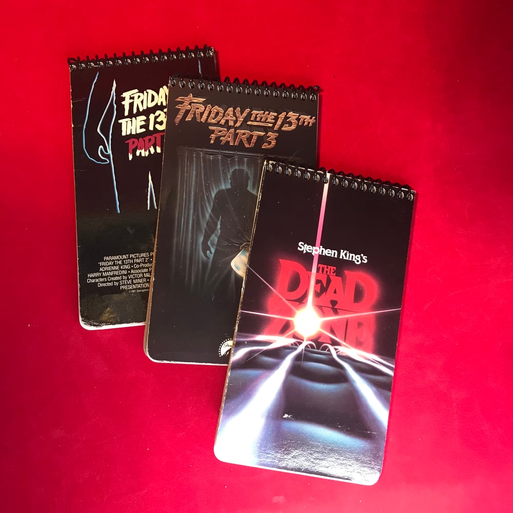 Recycled VHS Blank Sketchbook