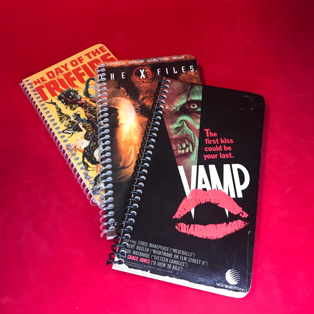 Recycled VHS Blank Sketchbook