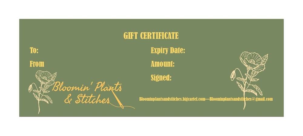 Image of Gift Certificates