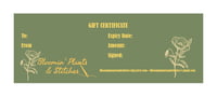 Gift Certificates