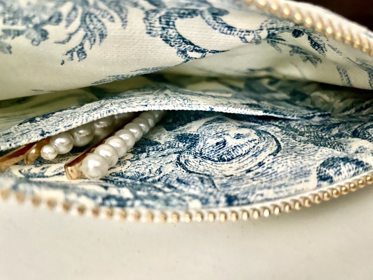 Image of Pochette sartoriale Versailles - Versailles sartorial pouch