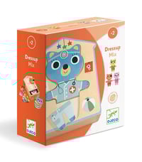 Image 2 of Djeco Dress-up mix puzzle game