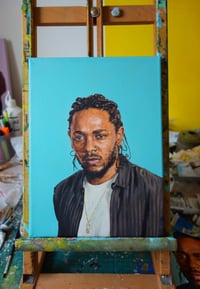 Image 3 of Portrait of Kendrick Lamar