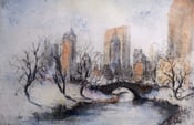 Image of Central Park in Winter, New York City