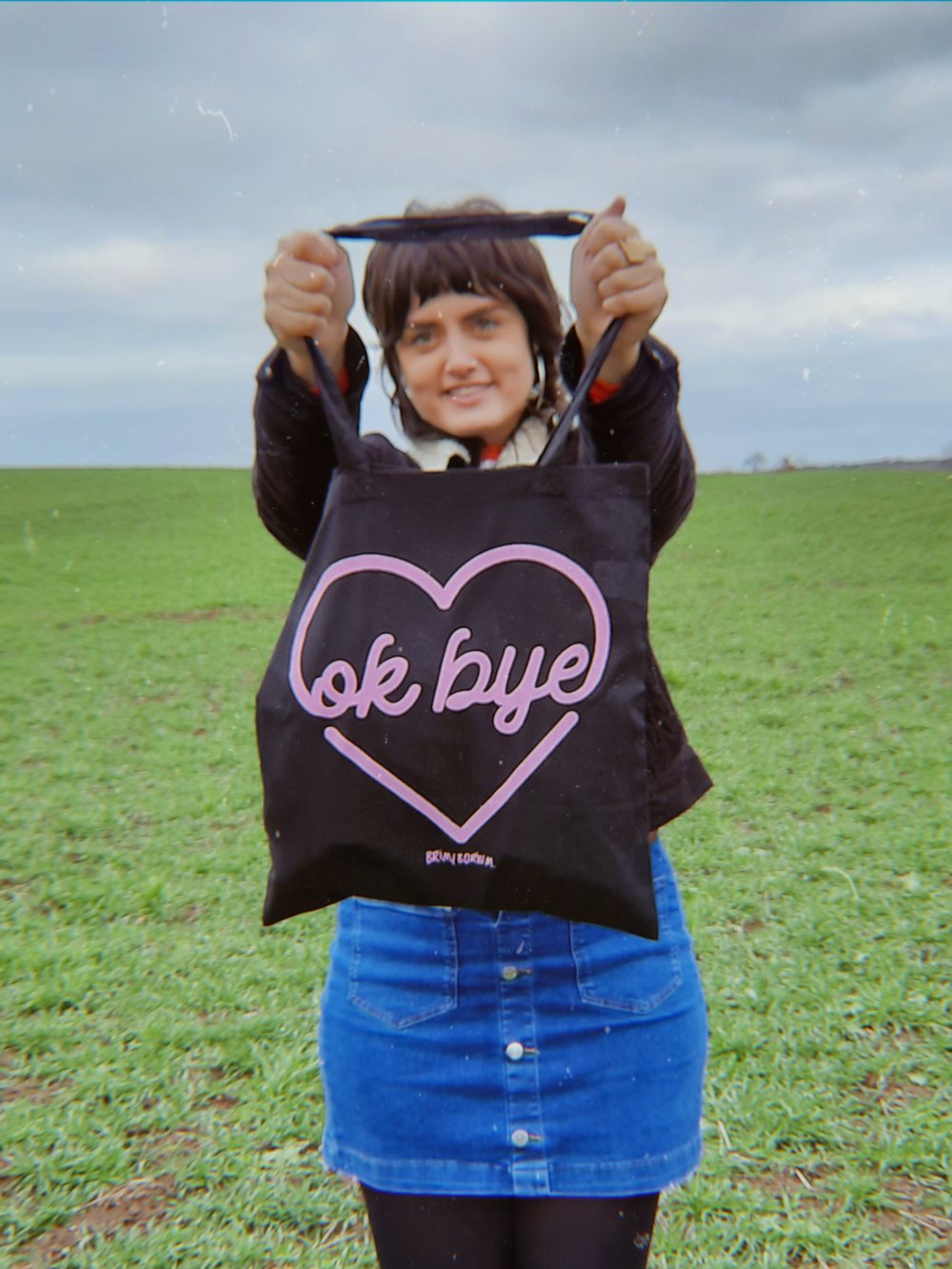 'OK BYE' Organic bag