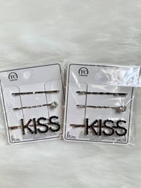 Image 2 of Rhinestone Hair Pins - KISS