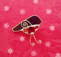 Christmas Robin Brooch
