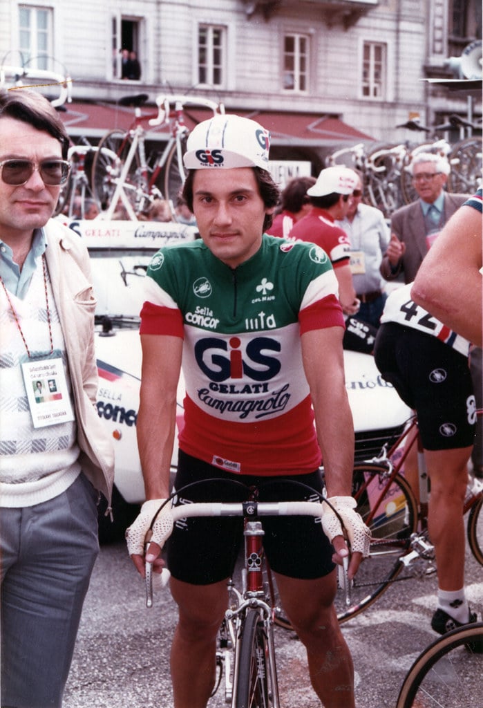Giuseppe Saronni ðŸ‡®ðŸ‡¹ 1981 GIS Gelati - Italian National Champion jersey