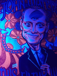 Image 2 of John Waters Gig Poster Screenprint