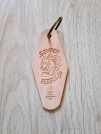 Image 4 of Semper Rebellis Keychain