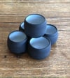 Black Porcelain Espresso/Shot Cups