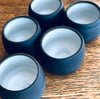 Black Porcelain Espresso/Shot Cups
