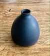 Black Porcelain Vase