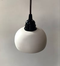 Image 1 of Small Porcelain Pendant Cable light