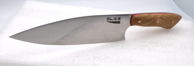 8 inch Chef's Knife - Handmade Olive Wood Handle