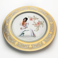 Image 2 of The King - Large Fine China Plate - #0743