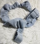 Image 3 of TASTY RAW EDGE DENIM HEADBANZ- “Rocky”