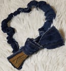 Image 2 of Tasty Raw Edge Denim Headbanz- “BRITT”