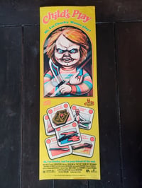 Image 1 of Child's Play silkscreen movie poster 