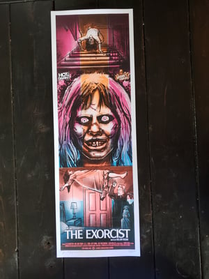 Exorcist Silkscreen Movie Poster 
