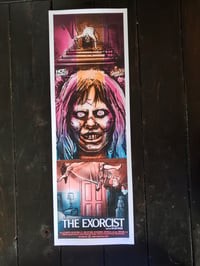 Image 1 of Exorcist Silkscreen Movie Poster 