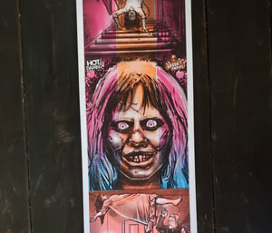Exorcist Silkscreen Movie Poster 