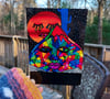 "Rainbow Mountain" 4x6 print