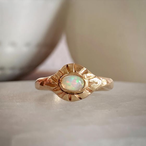 Image of All Seeing Opal Ring