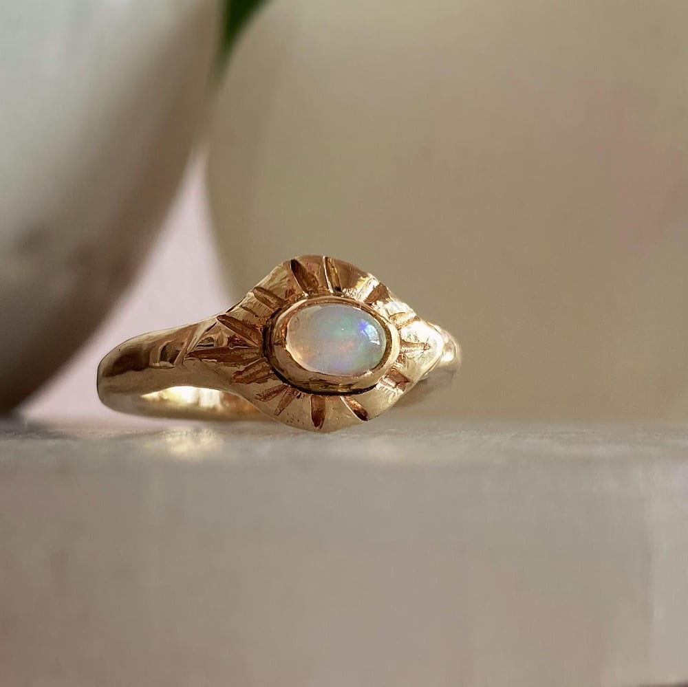 Image of All Seeing Opal Ring