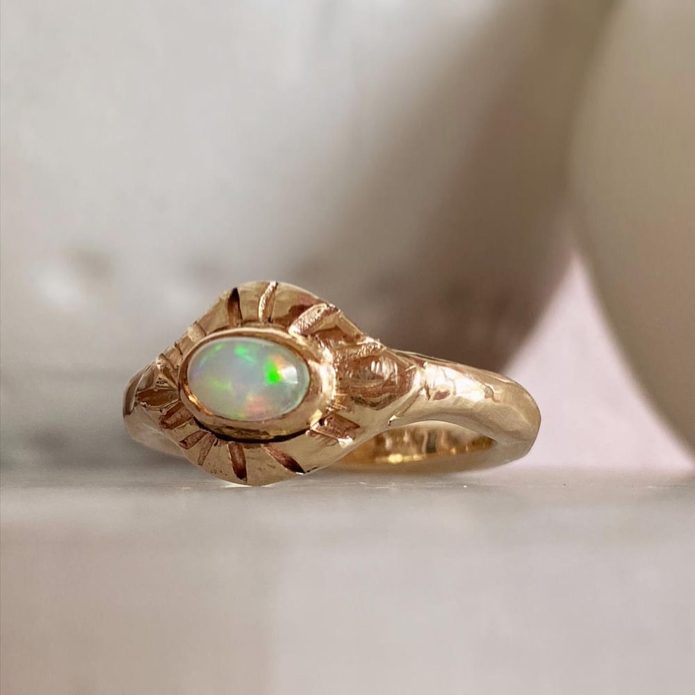 Image of All Seeing Opal Ring