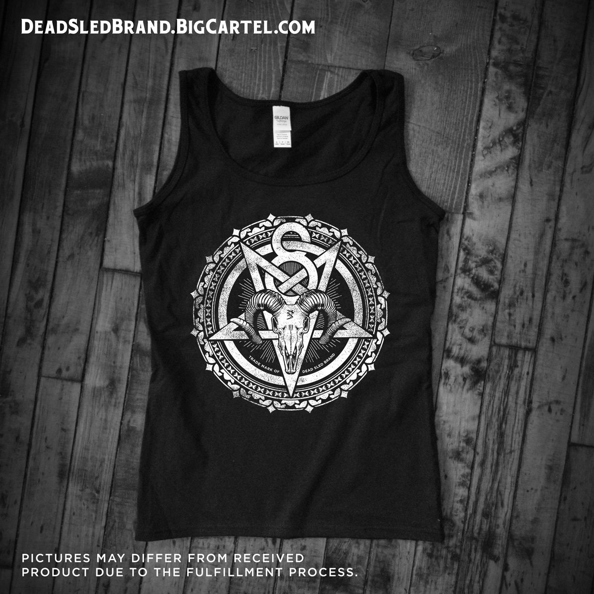 V8 Pentagram Unisex Tank Top | deadsledbrand